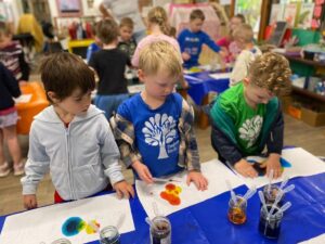 Painting Hands On
