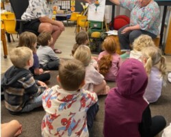 Farmer Steve inspires creativity July 2025 Grapevine 2